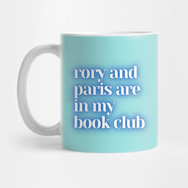 Rory and Paris Book Club Neon by Gilmore Book Club